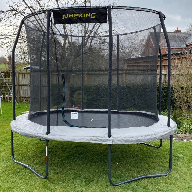 7ft x 10ft Jumpking Oval Professional Trampoline with Accessories