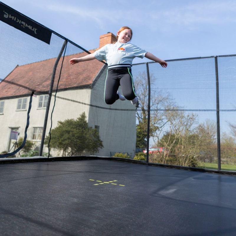 6ft x 9ft Jumpking Rectangular Pro Trampoline with Accessories