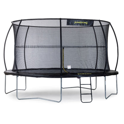 14ft Jumpking Combo Deluxe Round Trampoline with Accessories