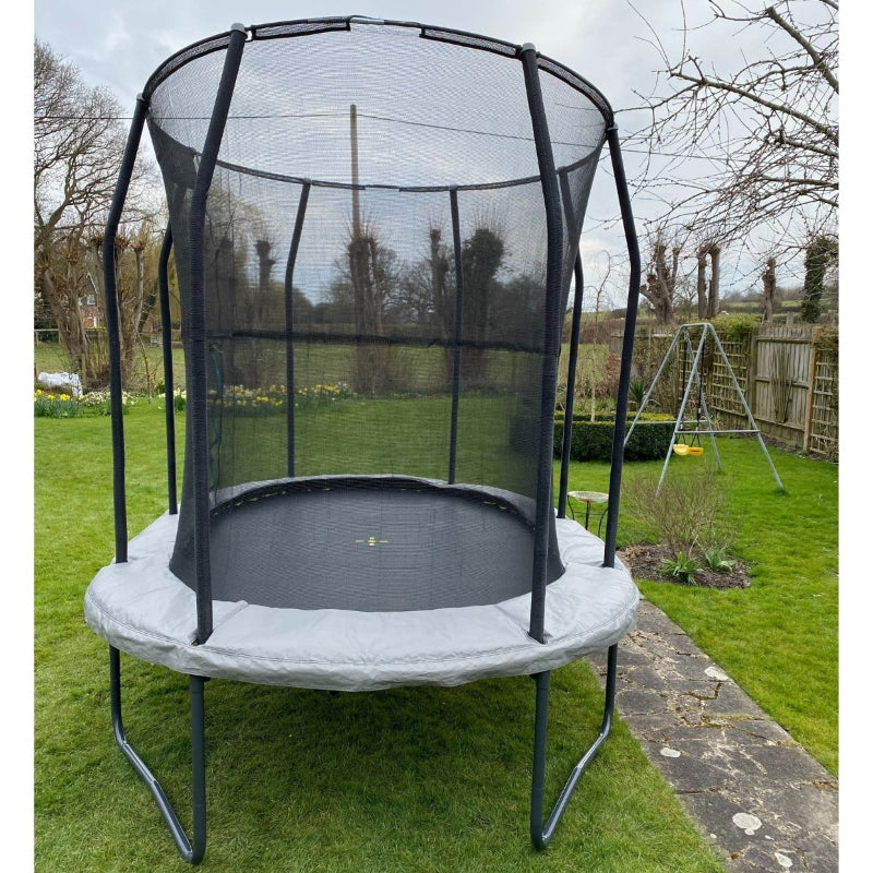 7ft x 10ft Jumpking Oval Professional Trampoline with Accessories