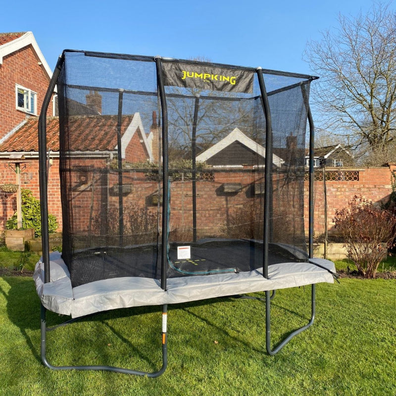 6ft x 9ft Jumpking Rectangular Pro Trampoline with Accessories