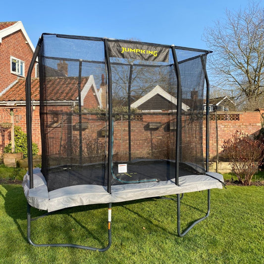 6ft x 9ft Jumpking Rectangular Trampoline with Accessories