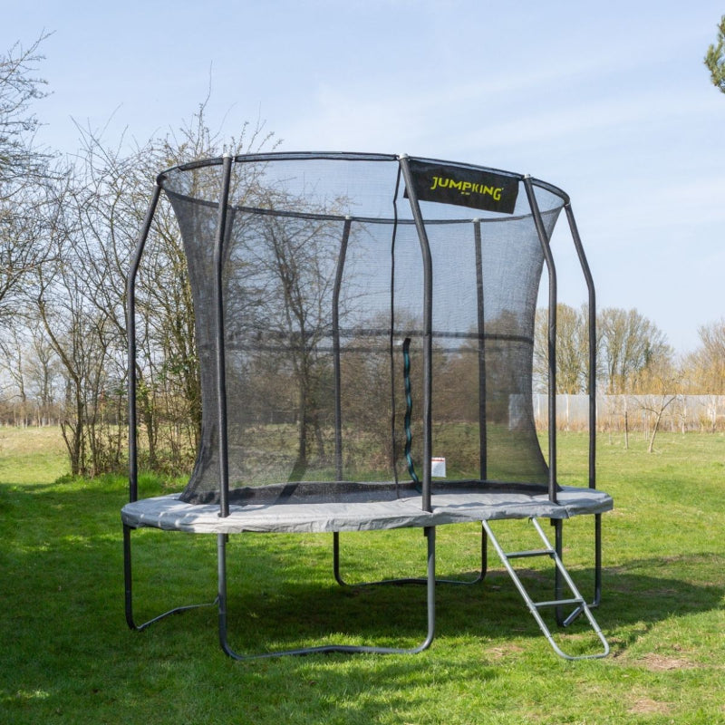 7ft x 10ft Jumpking Oval Professional Trampoline with Accessories