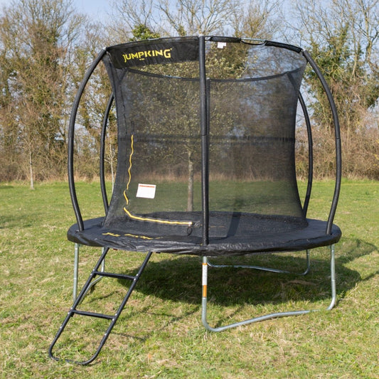 8ft JumpKing Deluxe Combo Trampoline with Accessories