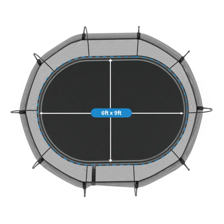 Springfree® 6ft x 9ft Compact Oval Trampoline