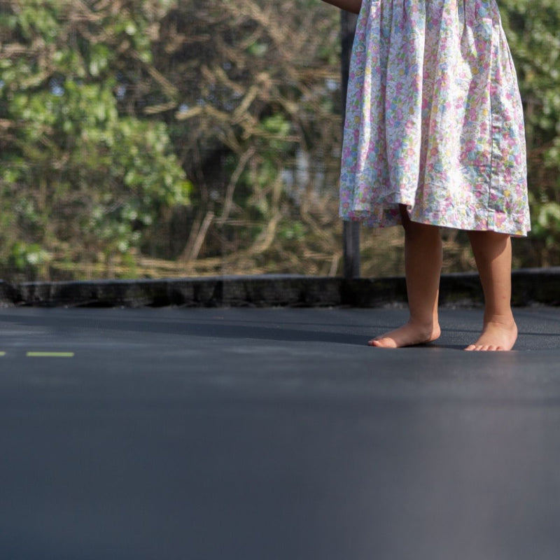 7ft x 10ft Jumpking Oval Professional Trampoline with Accessories