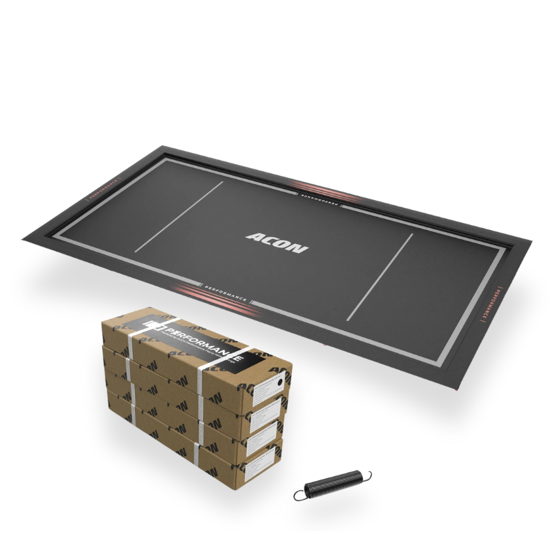 Acon HD Perfomance Trampoline Mat and Springs Upgrade with transparent background