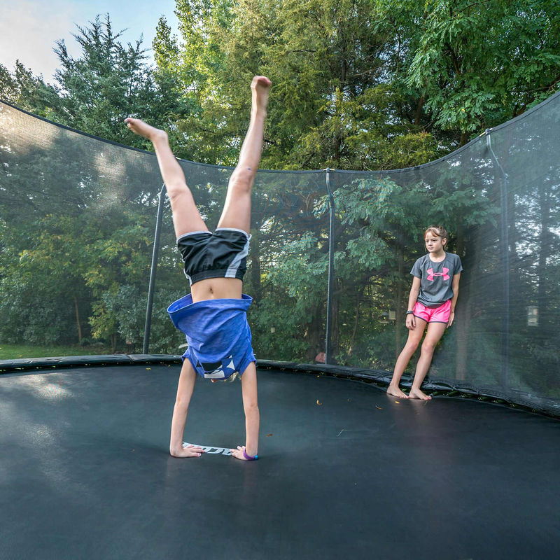 ACON Air 14ft Round Trampoline with Enclosure Net