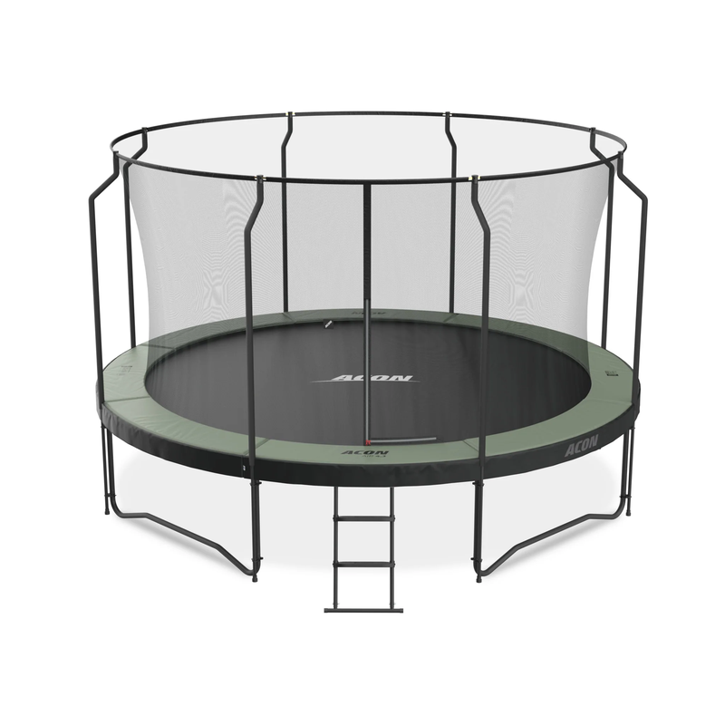 ACON Air 14ft Round Trampoline with Enclosure Net