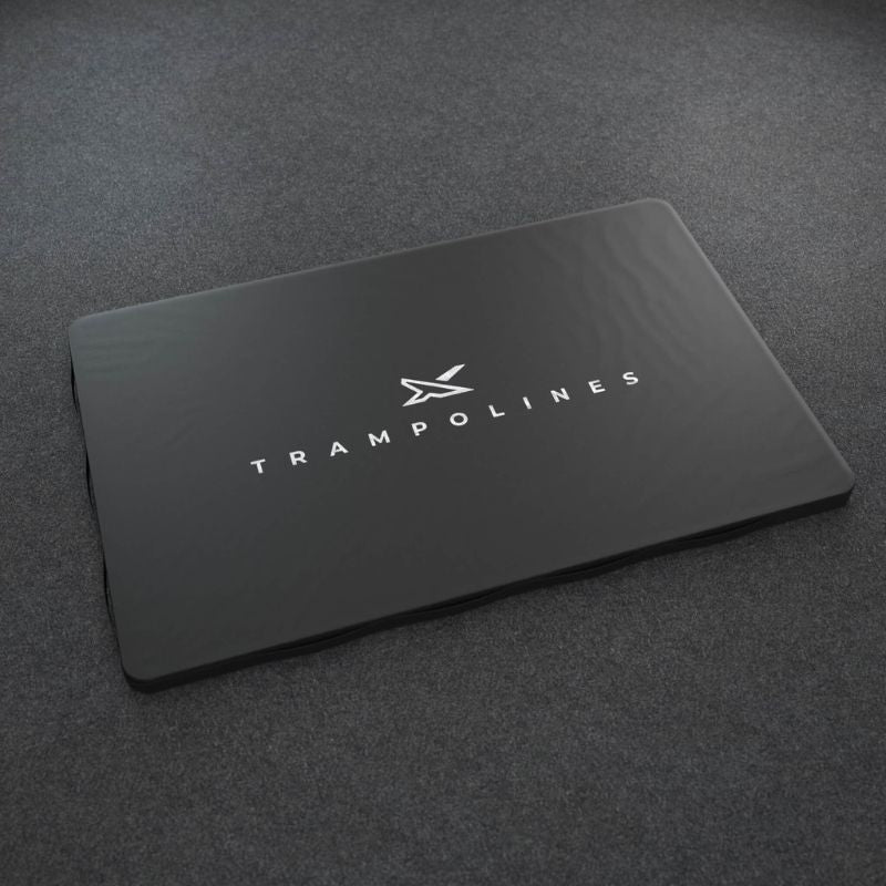 ACON Crash Mat Green Model on a dark gray background
