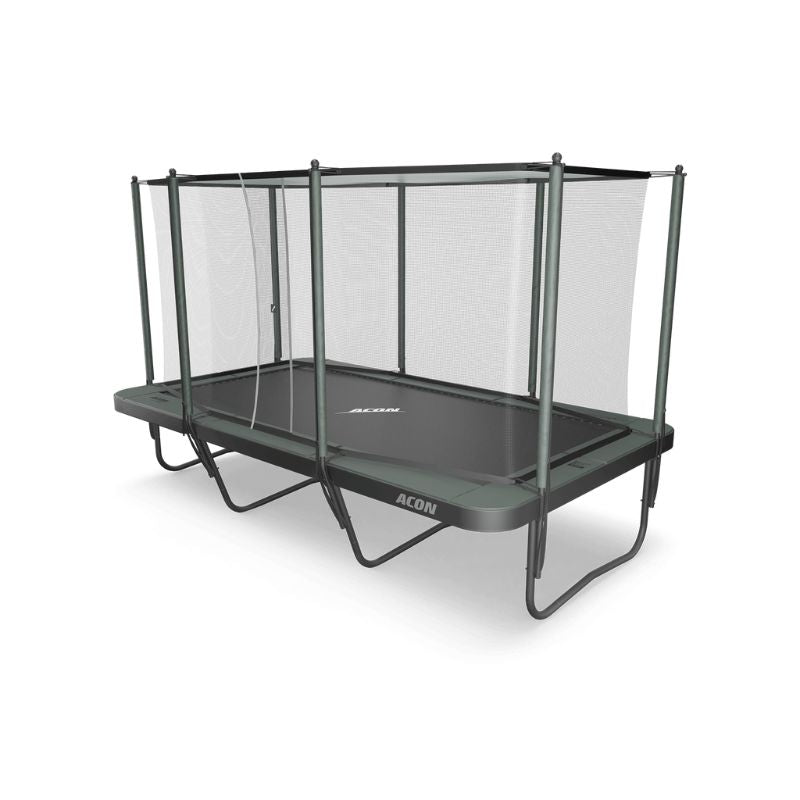 ACON HD Shade set on rectangular trampoline