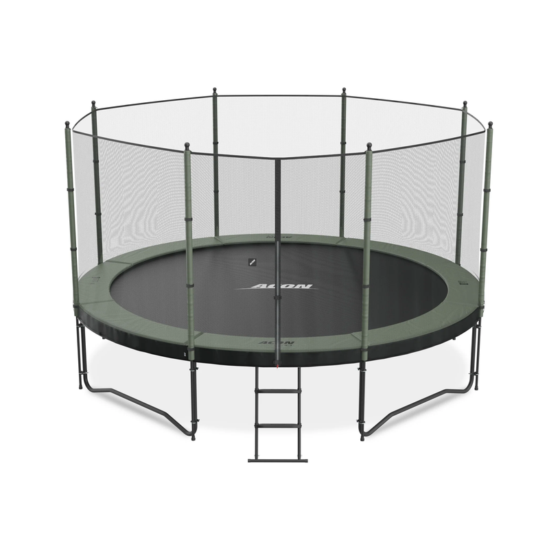 ACON Air 14ft Round Trampoline with Enclosure Net