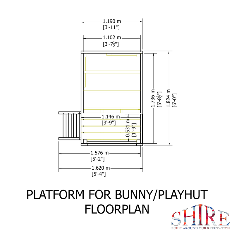 Bunny + Platform 6x4