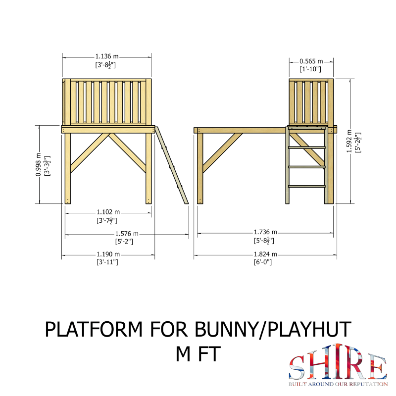 Bunny + Platform 6x4