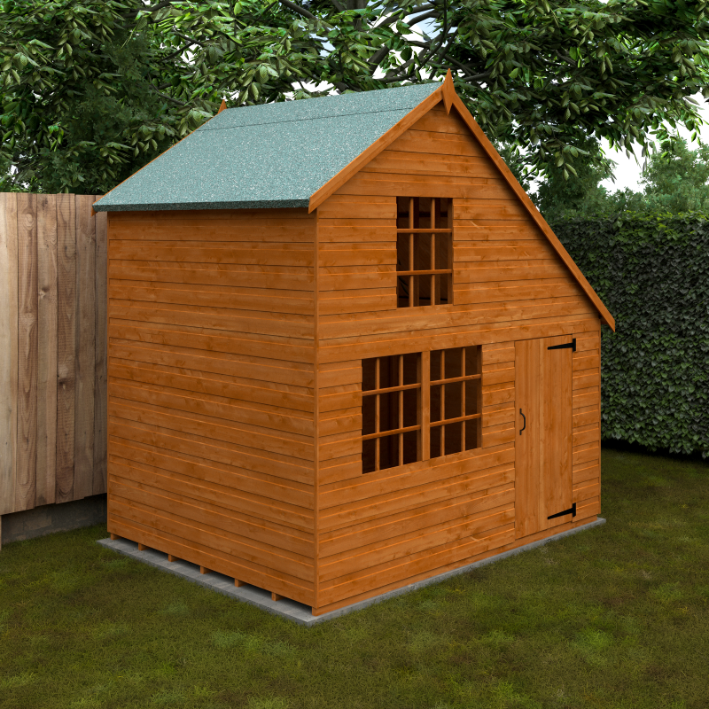 6x8 Clubhouse Shiplap