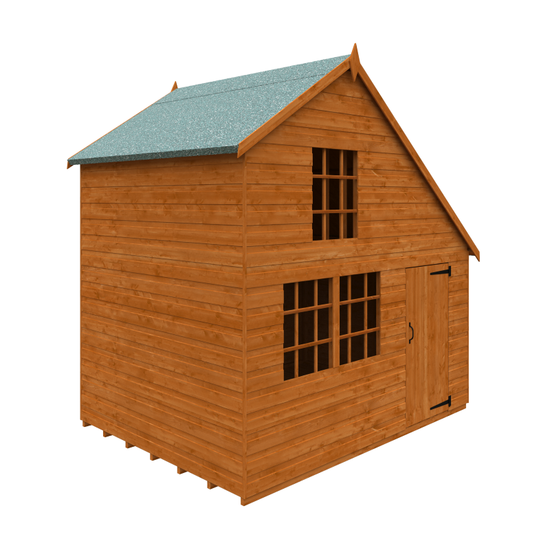 6x8 Clubhouse Shiplap