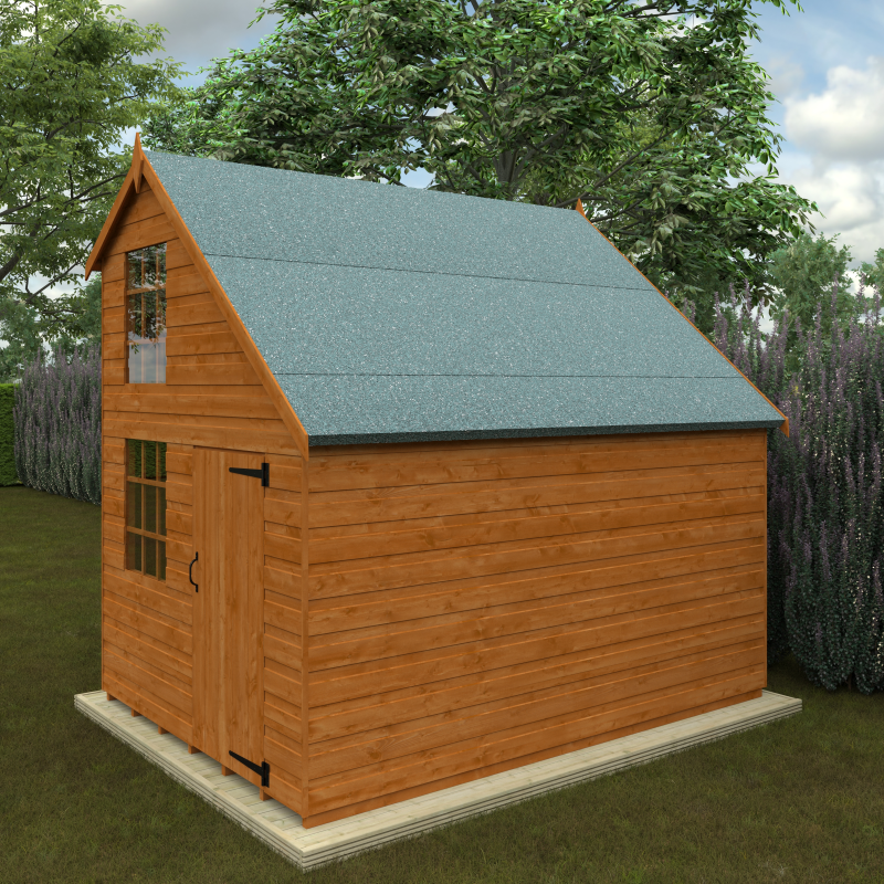 8x6 Clubhouse Shiplap
