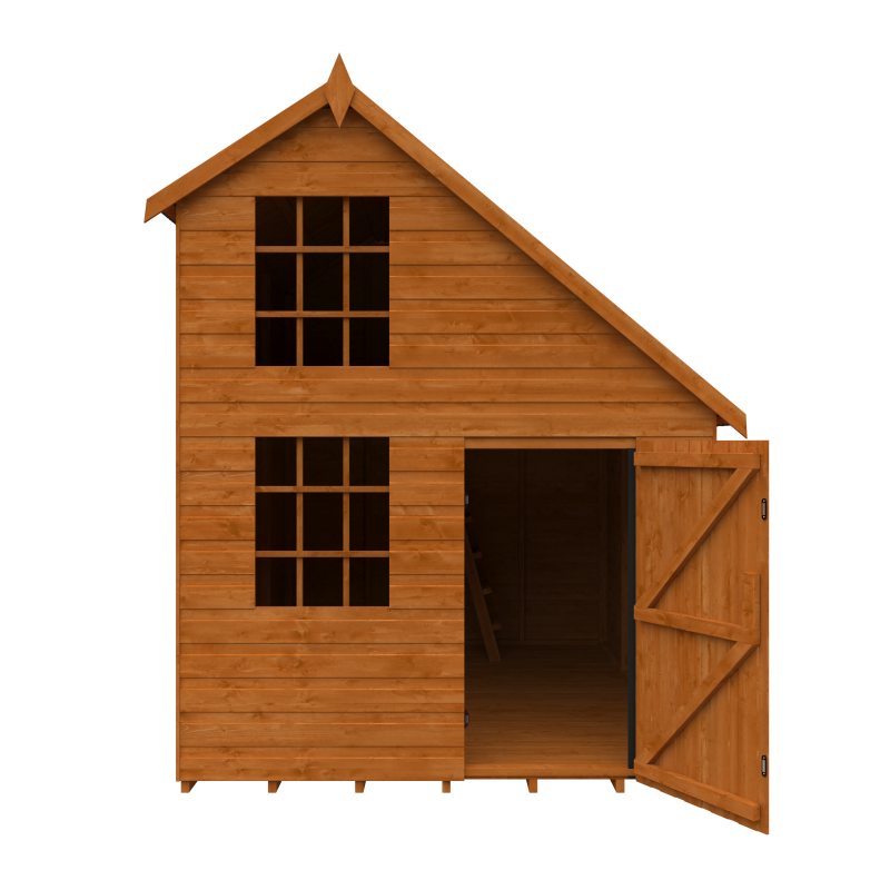 8x6 Clubhouse Shiplap