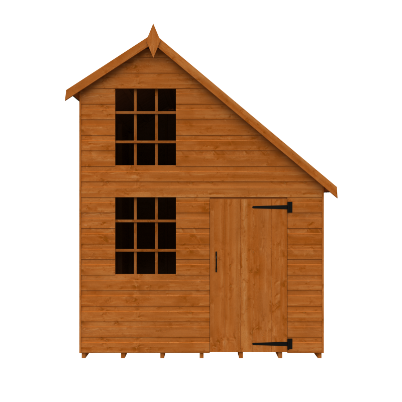 8x6 Clubhouse Shiplap