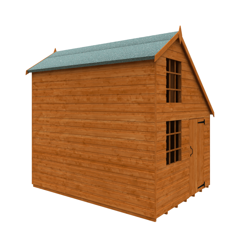 8x6 Clubhouse Shiplap