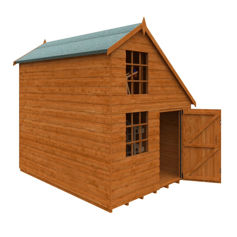 8x6 Clubhouse Shiplap