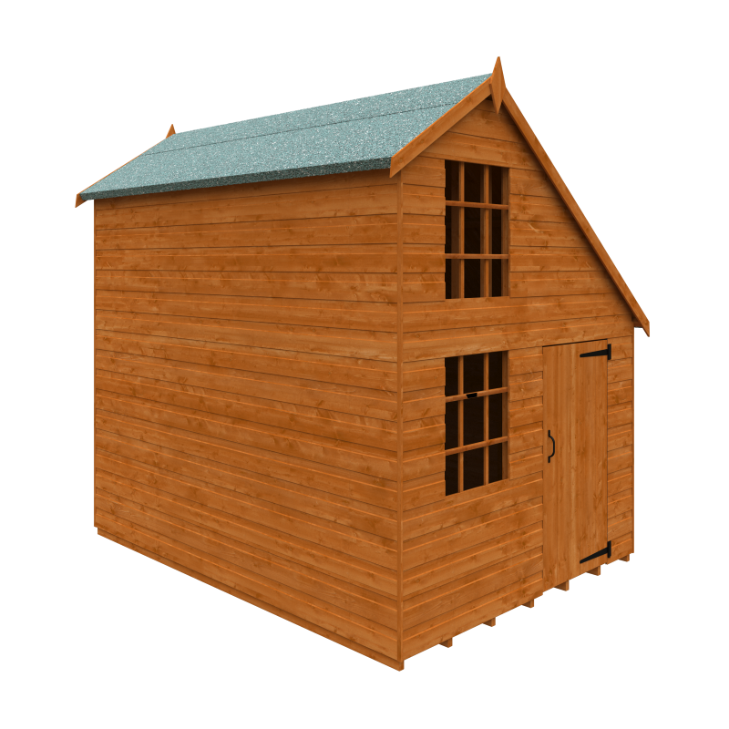 8x6 Clubhouse Shiplap