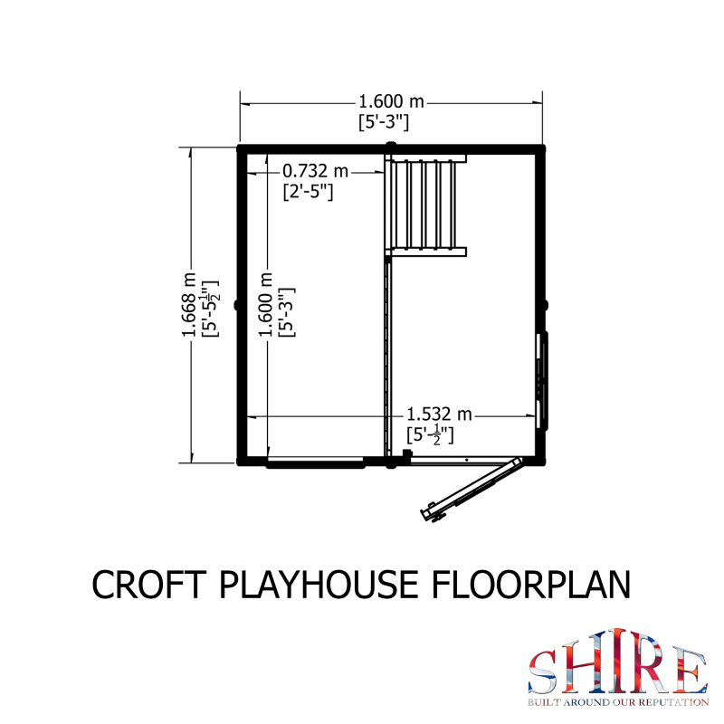 Croft Playhouse 5x5
