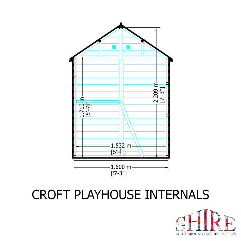 Croft Playhouse 5x5