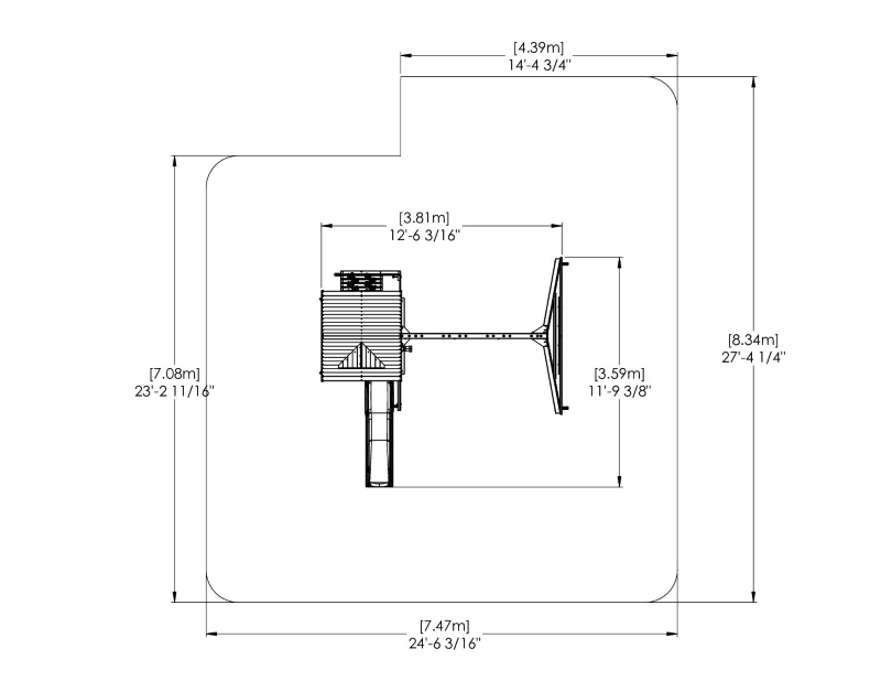 Driftwood Cove Climbing Frame