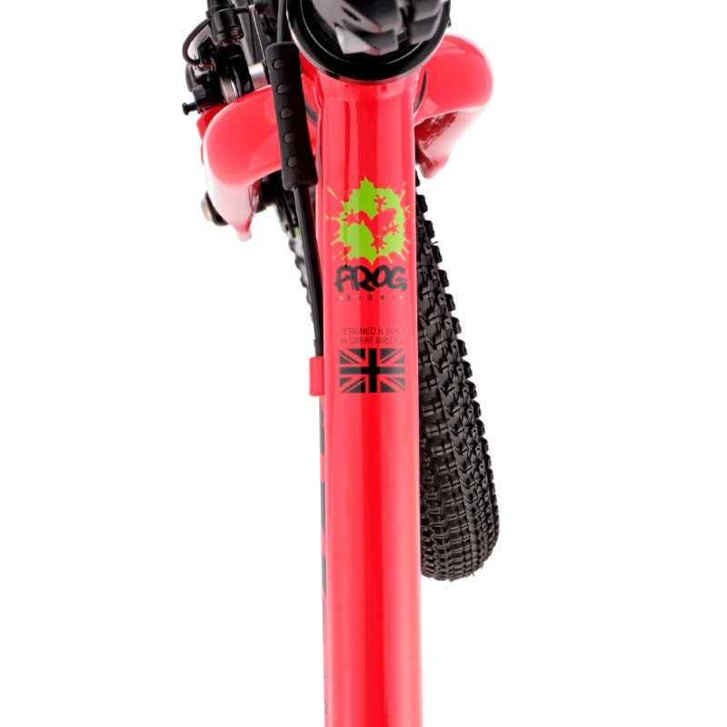 Frog 47 Red scooter with a visible brand logo on a white background