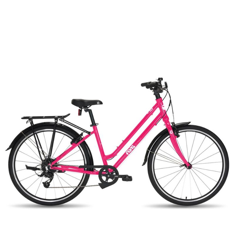 Frog Cit 67 Pink bicycle on a white background (Factory Outlet)