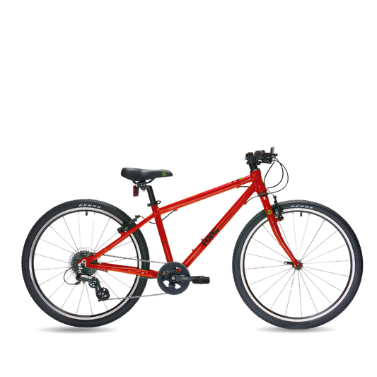 Frog 61 Red bicycle on a transparent backgrounf
