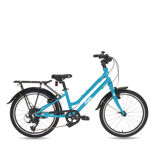 City 53 Blue children's bicycle on a transparent background
