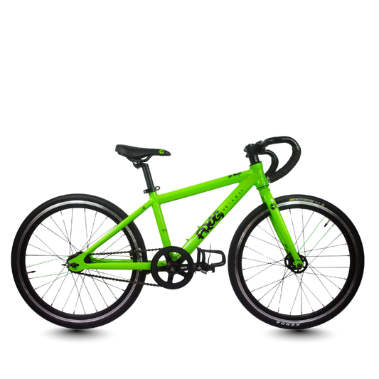 Frog Track 58 Green bicycle on a transparent background