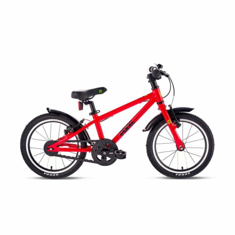 Frog44 Red with mudguard and white background