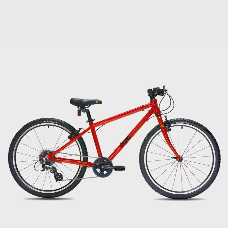 Frog 61 Red bicycle on a light gray background