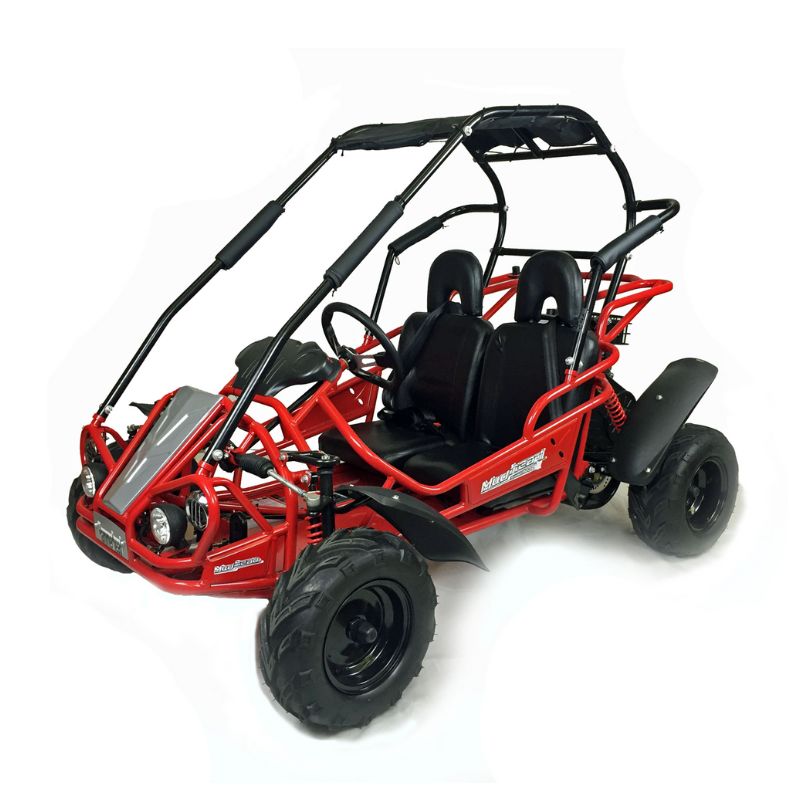 Reverse 208R Kids OffRoad Buggy Red on a white background