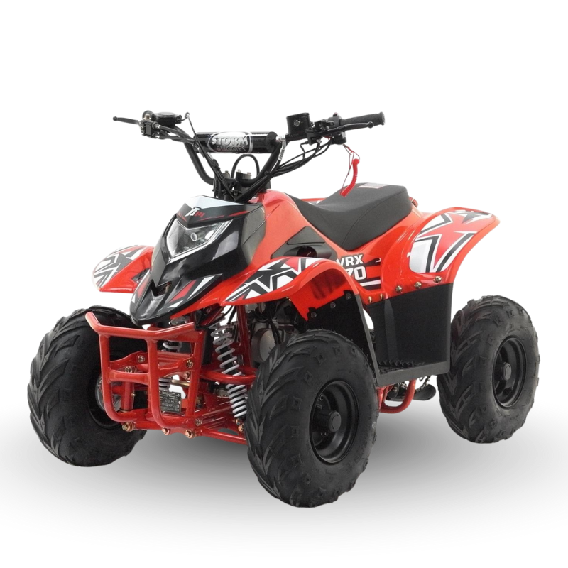 Kids 70cc VRX70 Quad Bike with transparent background