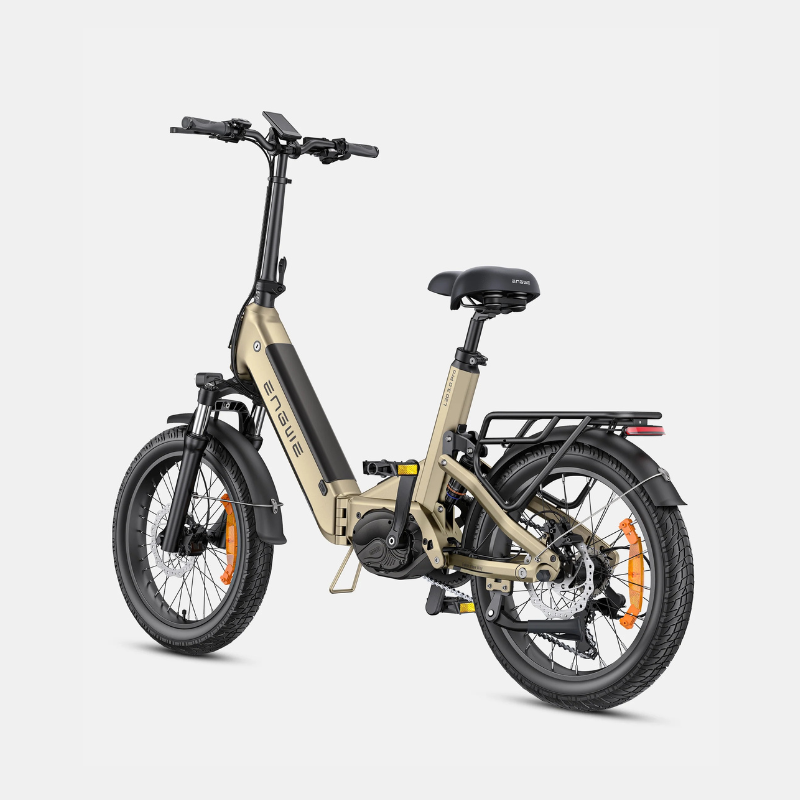 Engwe L20 3.0 Pro Champagne Back View