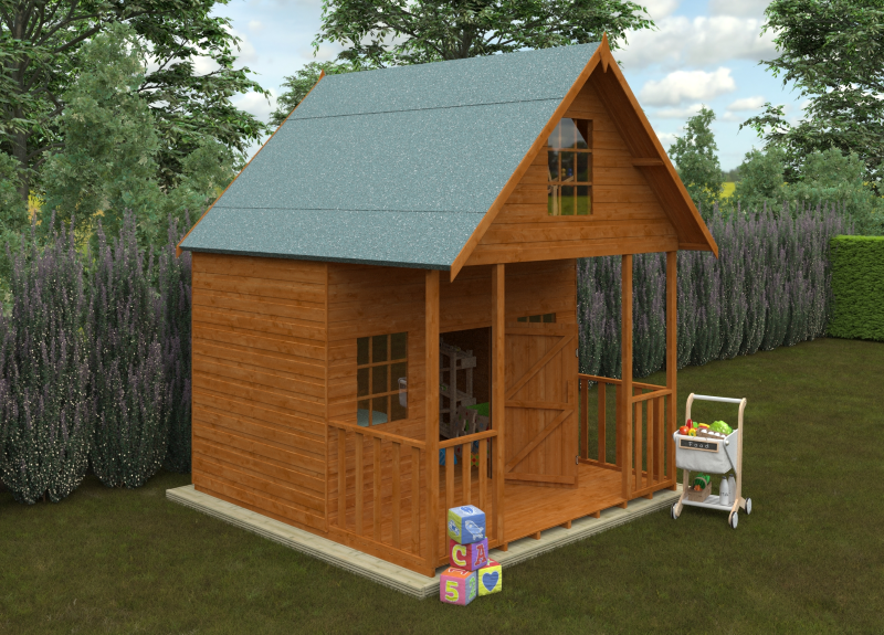 8x8 Lodge Shiplap