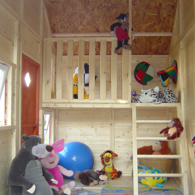 Loft Playhouse 8x6