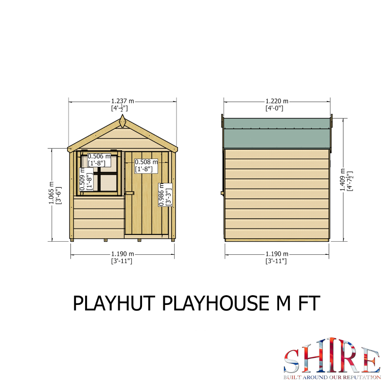 4x4 Playhut