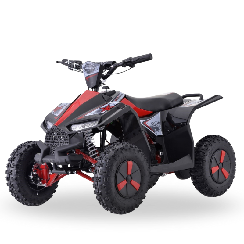 Renegade Ranger 1000w 36v Kids Electric Quad Bike Red with transparent background
