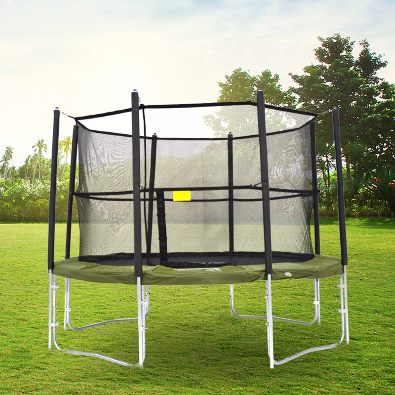 Fun Bouncer 12ft Trampoline with Enclosure
