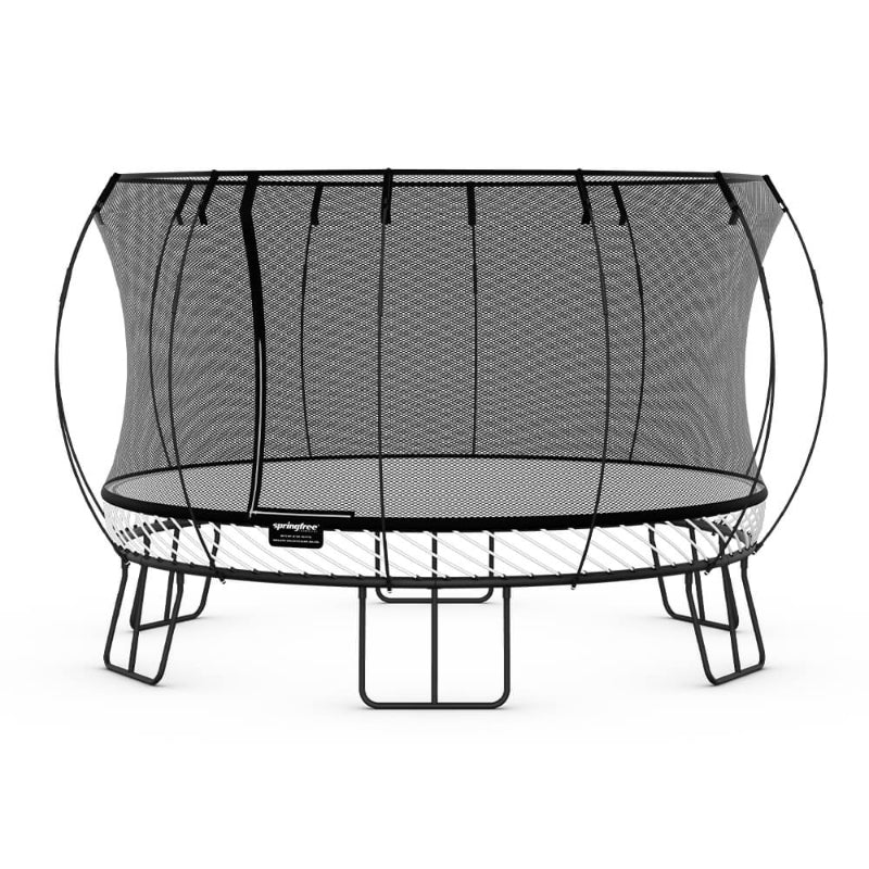 Springfree® 13ft Jumbo Round Trampoline Front View