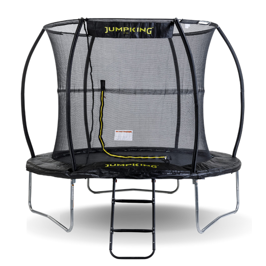 8ft JumpKing Deluxe Combo Trampoline with Accessories