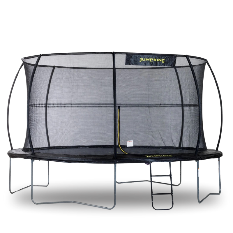 14ft Jumpking Combo Deluxe Round Trampoline with Accessories