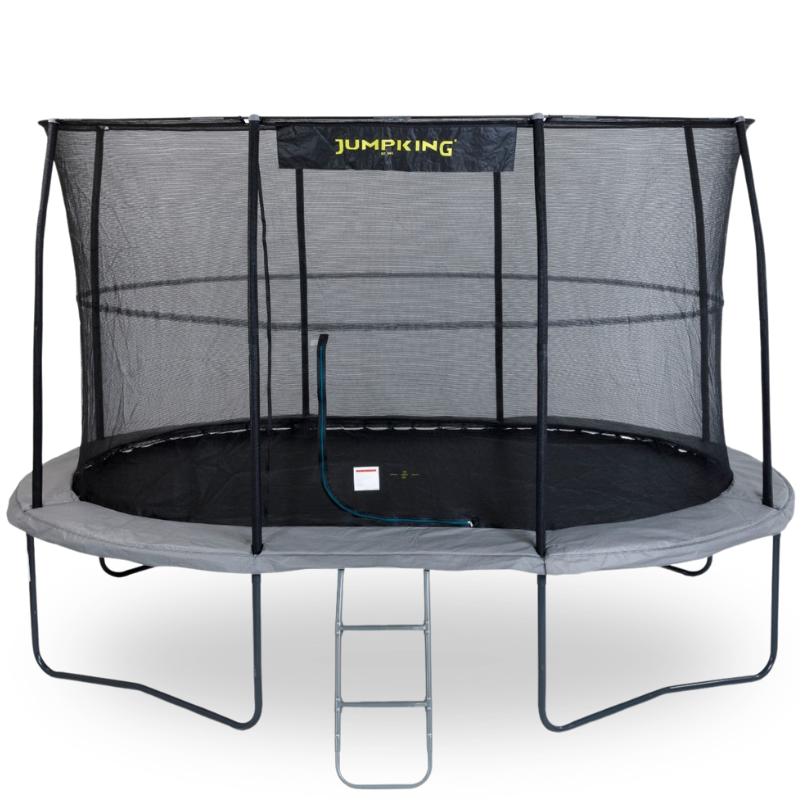 8ft x 11.5ft Jumpking Oval Professional Trampoline with Accessories