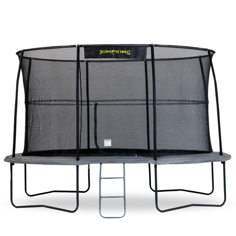 9ft x 13ft Jumpking Oval Professional Trampoline with Accessories