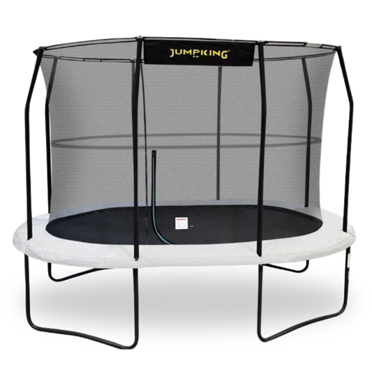 7ft x 10ft Jumpking Oval Professional Trampoline with Accessories